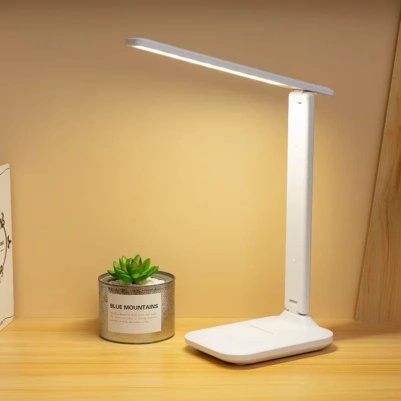 Складаний димований LED настільний світильник для читання, 3 кольори